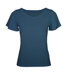 Organic t-shirt Vinge indico (blue) via Frija Omina