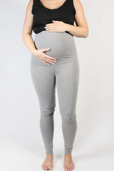 Organic leggings Mama, tinged in light grey via Frija Omina
