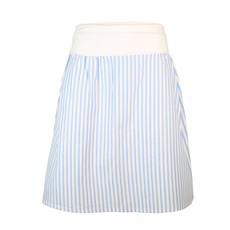 Organic skirt Freudian, summer stripes blue / white via Frija Omina