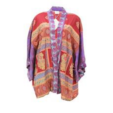 If Saris Could Talk Kimono- Royal Haveli via Loft & Daughter