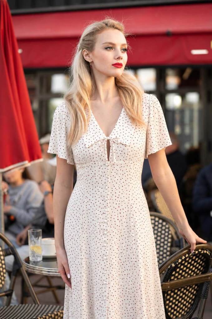 Dress by an ethical european fashion brand
