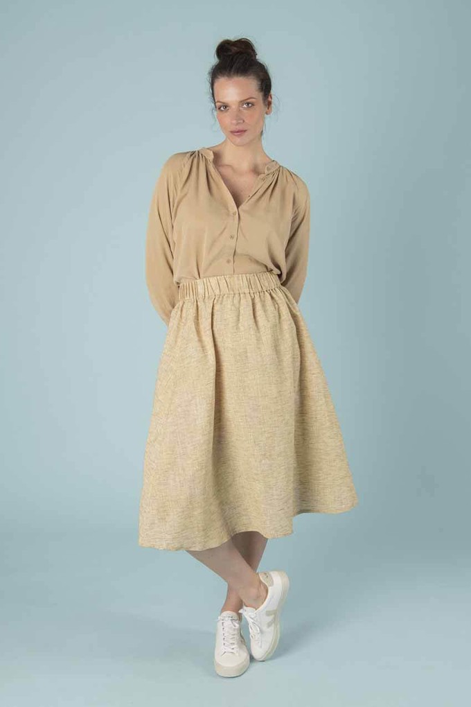 Linen Cotton Dress Material with Pure Chiffon Dupatta – RKG SHOPPING