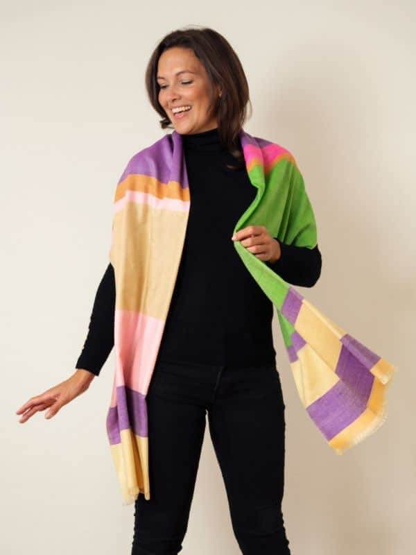 Shawl by an indigenous clothing brand