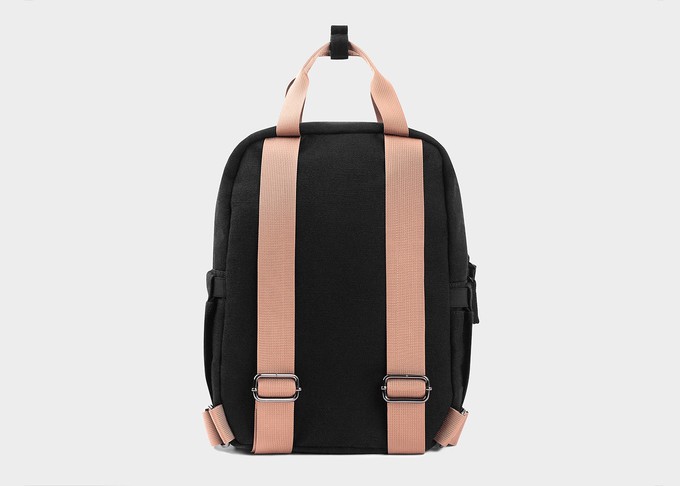 Small Hemp Backpack in Black from 8000kicks