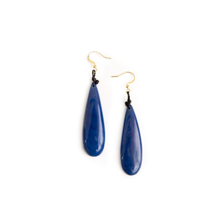 Teardrop Tagua Earrings from Abury