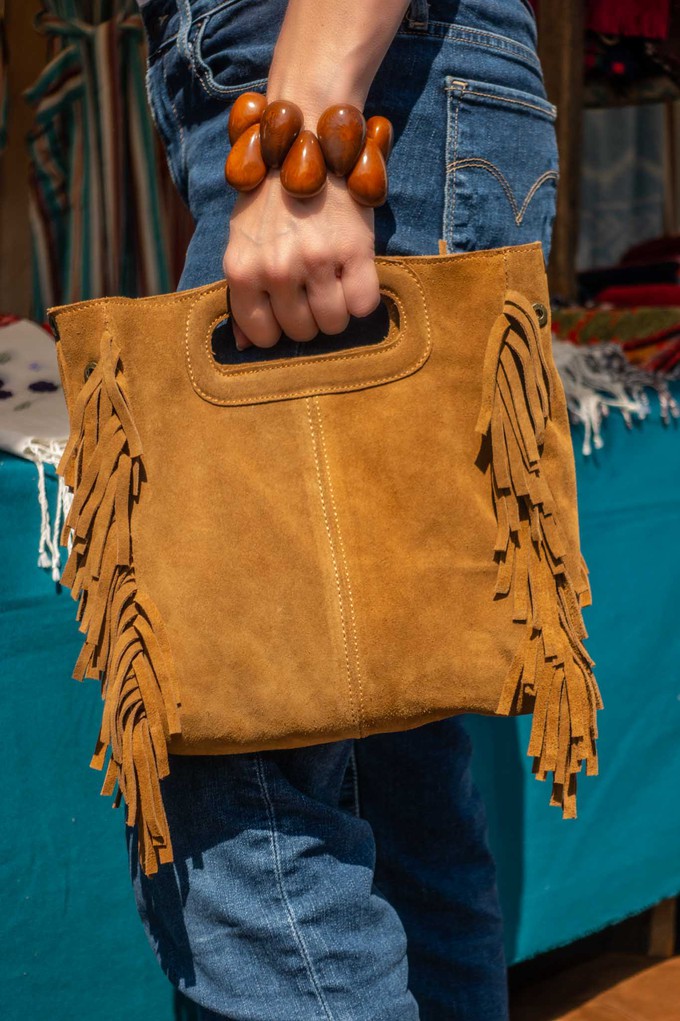 Leather Fringe Bag – Amy Waltz Designs