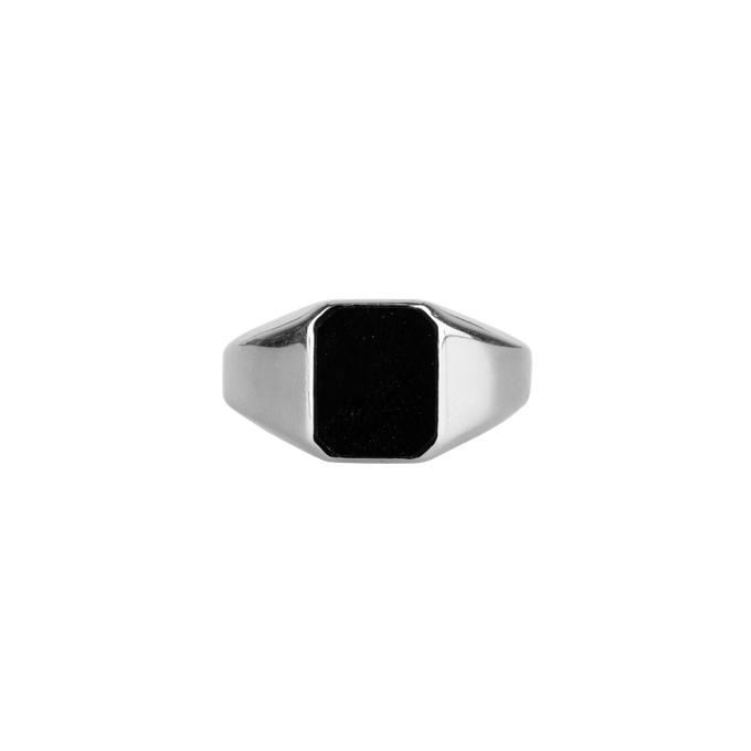 The Power of Onyx | Ring | Silver from AdornPay