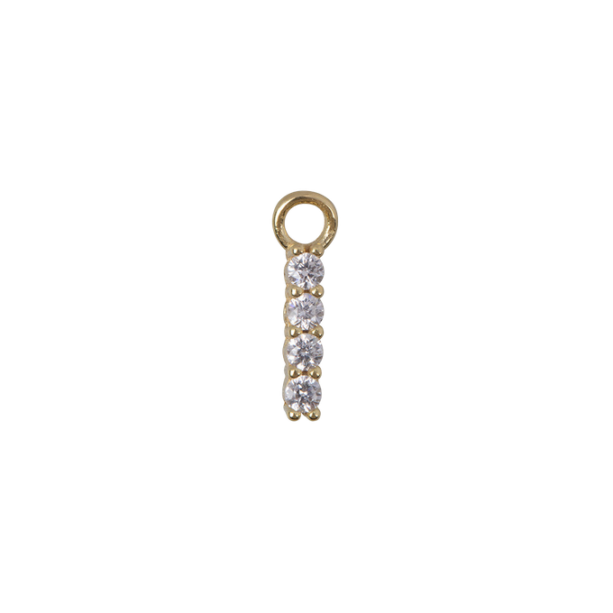 Keep It Classy | Pendant | Gold Zirconia from AdornPay