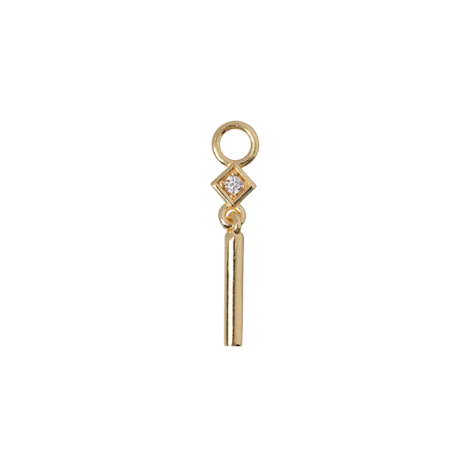 The Perfect Balance | Pendant | Gold Zirconia from AdornPay