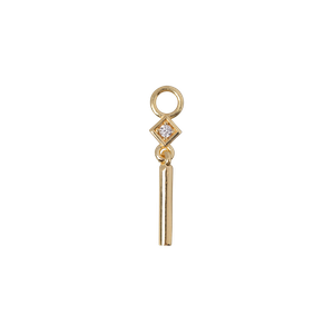 The Perfect Balance | Pendant | Gold Zirconia from AdornPay