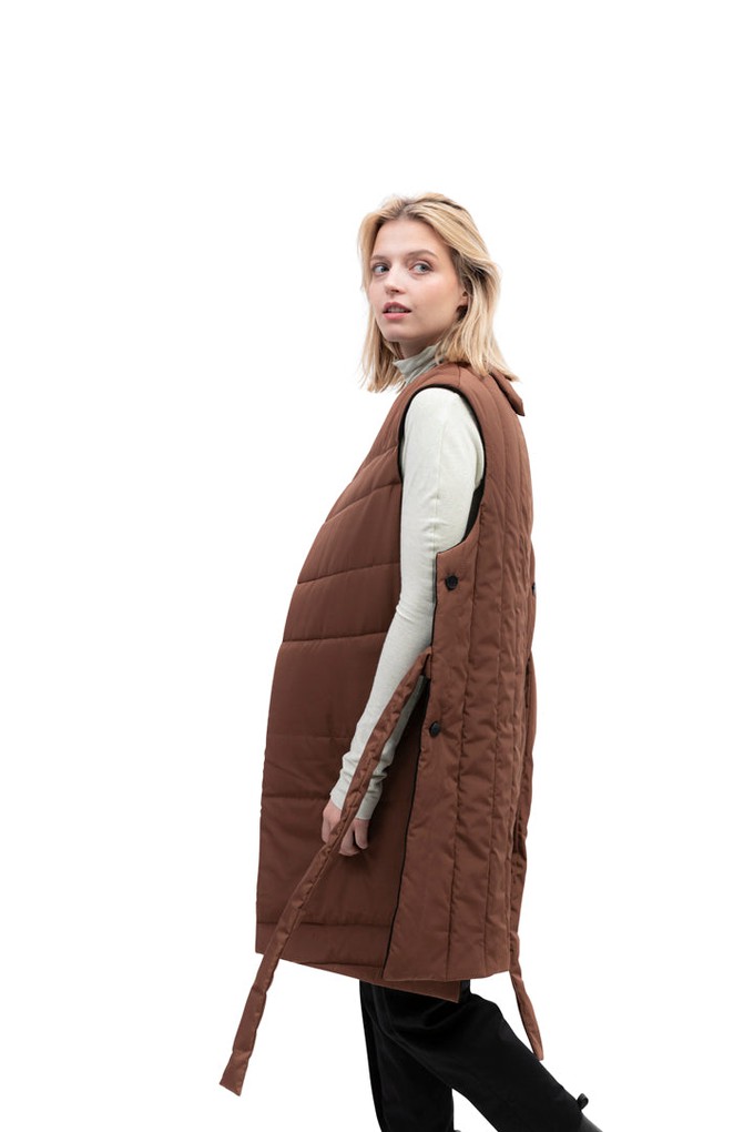 Afka Women’s Versatile Puffer Vest from AFKA