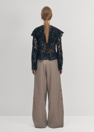 Tolpa Lace Black Blouse from Alohas