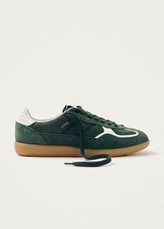 Tb.490 Rife Forest Green Leather Sneakers via Alohas