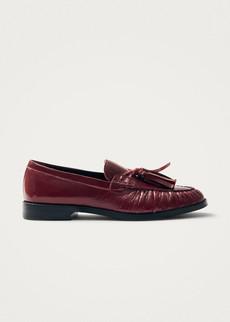 Marietta Onix Burgundy Leather Loafers via Alohas