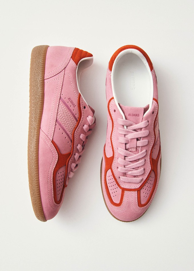 Tb.490 Rife Sea Pink Leather Sneakers from Alohas