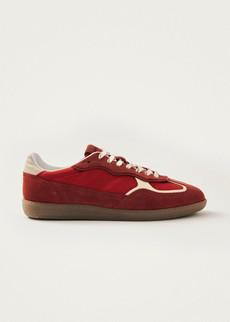 Tb.490 Rife Sheen Red Leather Sneakers via Alohas