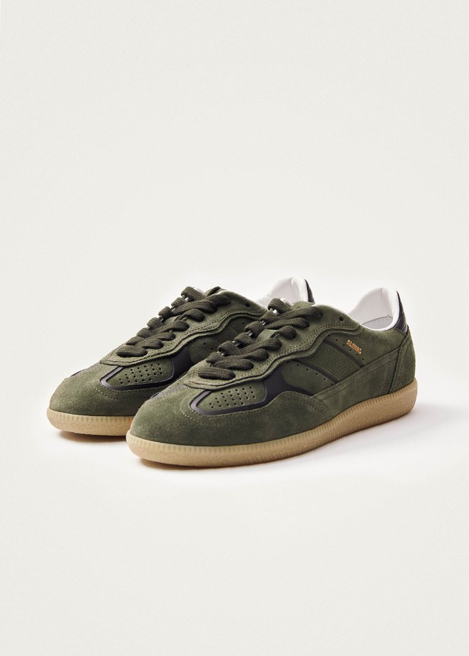 Tb.490 Rife Dusty Olive Leather Sneakers from Alohas