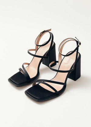 Alexa Silky Black Sandals from Alohas