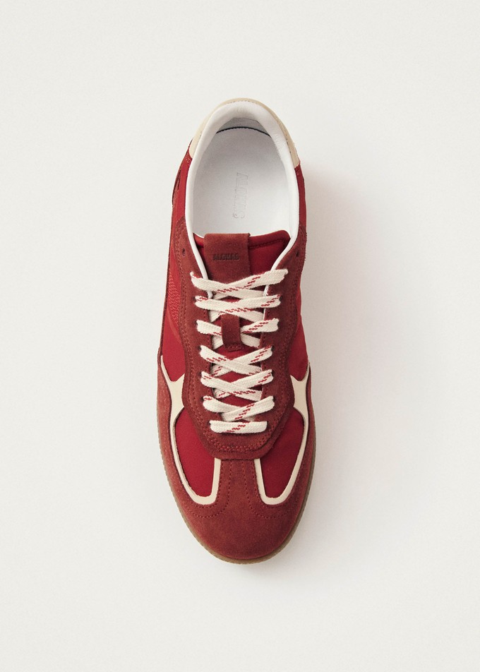 Tb.490 Rife Sheen Red Leather Sneakers from Alohas