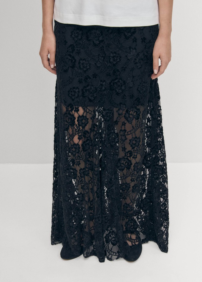 Bundi Lace Black Skirt from Alohas