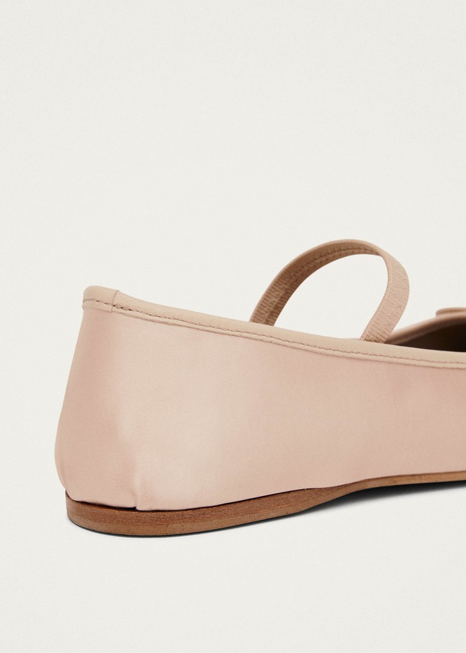 Odette Pale Pink Ballet Flats from Alohas