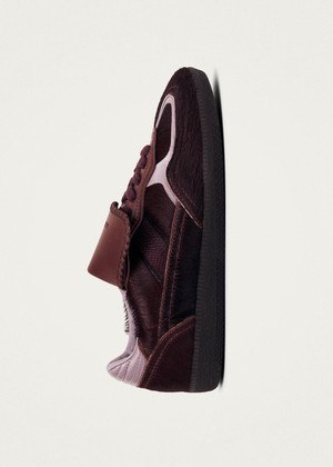 Tb.490 Club Soft Burgundy Leather Sneakers from Alohas