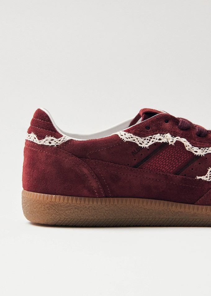 Tb.490 Crochet Burgundy Leather Sneakers from Alohas