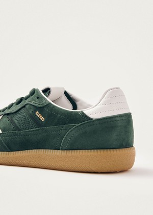 Tb.490 Rife Forest Green Leather Sneakers from Alohas