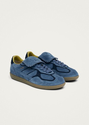 Tb.490 Club Suede Blue Leather Sneakers from Alohas