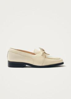 Amour Cream Leather Loafers via Alohas