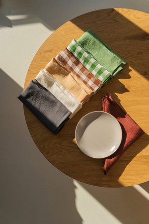 Linen placemats set of 2 from AmourLinen