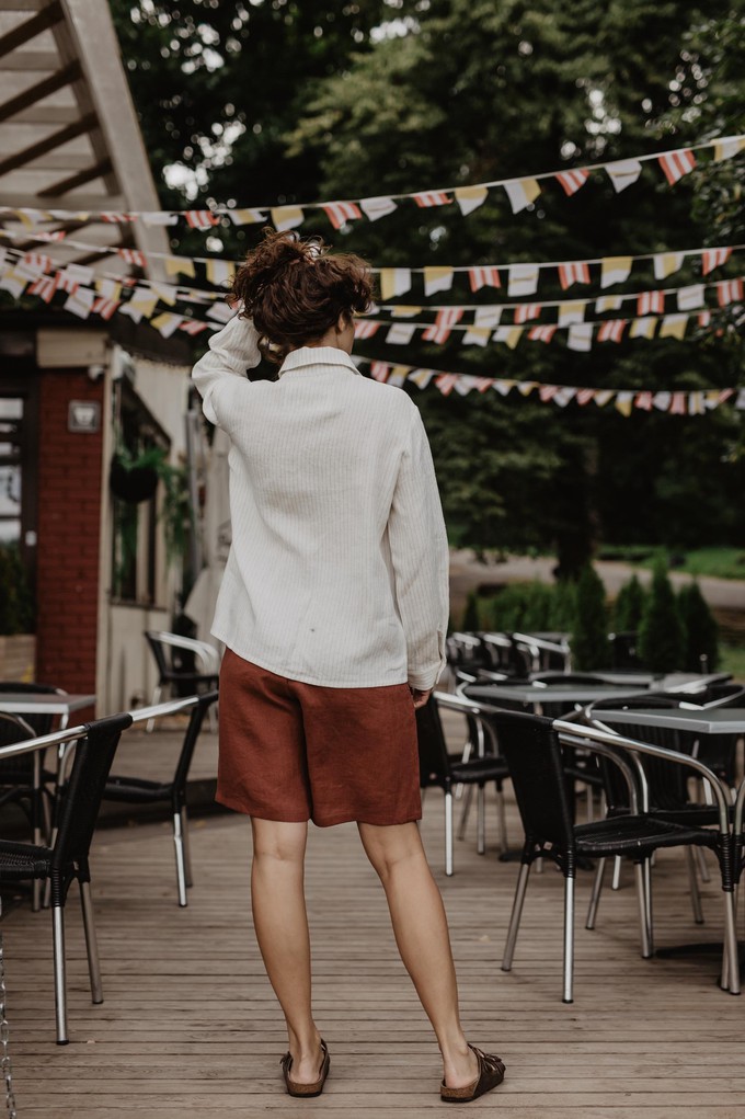 Nordkapp classic linen shirt from AmourLinen