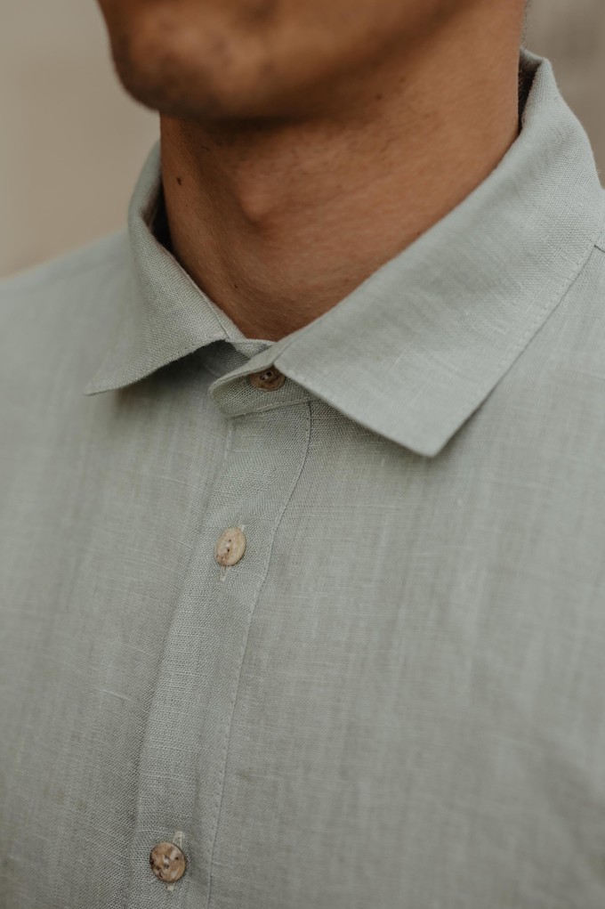 Classic linen shirt HECTOR from AmourLinen