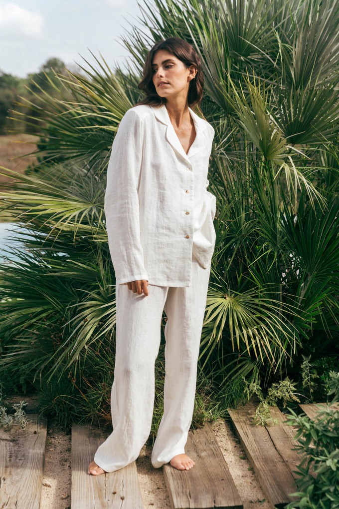 Long sleeve pyjama set Nightly from AmourLinen