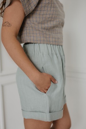 Linen shorts MIA from AmourLinen