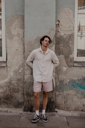 Classic linen shirt HECTOR from AmourLinen