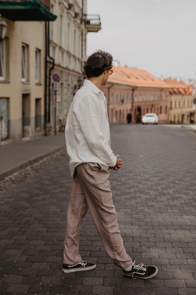 Linen pants ADONIS from AmourLinen