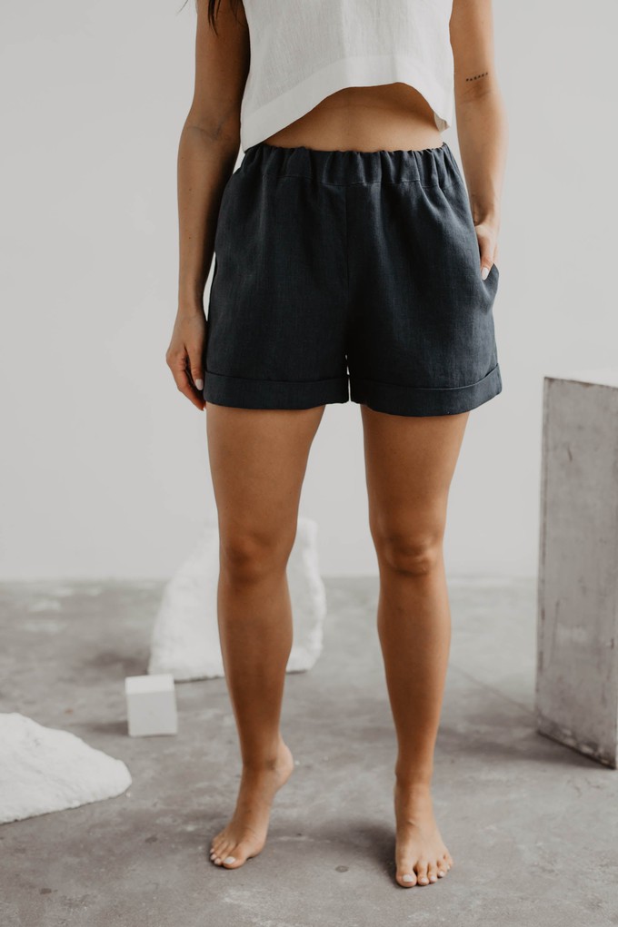 Linen shorts MIA from AmourLinen