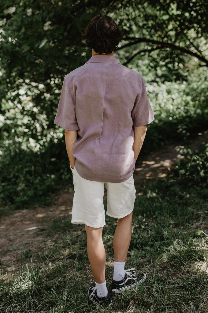 Oversized linen shirt MAGNUS from AmourLinen