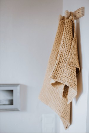 Linen face towel from AmourLinen