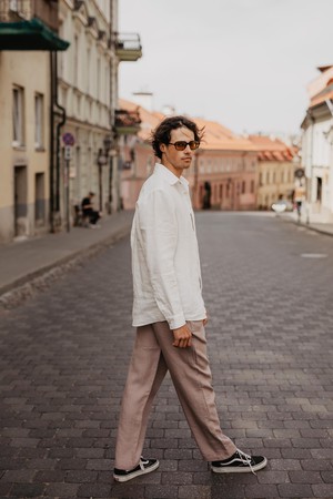 Linen pants ADONIS from AmourLinen