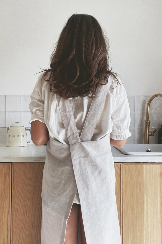 Japanese linen apron from AmourLinen