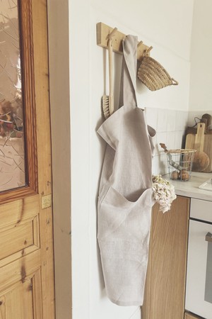 Japanese linen apron from AmourLinen