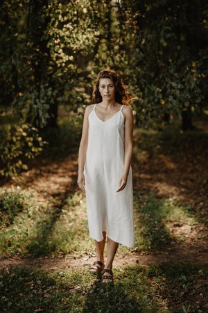 Linen long dress Jakarta from AmourLinen