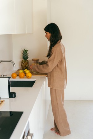 Long sleeve pyjama set Nightly from AmourLinen