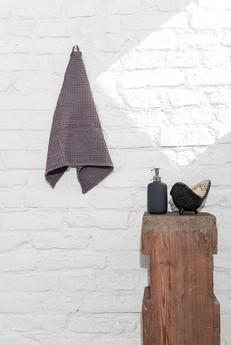 Waffle linen kitchen towel via AmourLinen