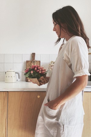 Japanese linen apron from AmourLinen