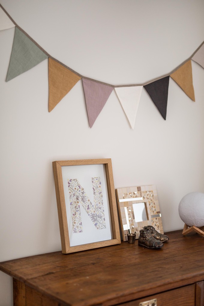 Linen baby bunting from AmourLinen