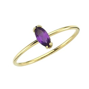 Kissed amethist ring 14k gold from Ana Dyla