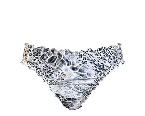 White Leo Silk Panties from Anekdot